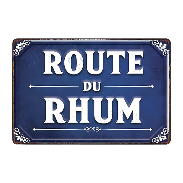 plaque-metal-route-du-rhum plaque métal route du rhum