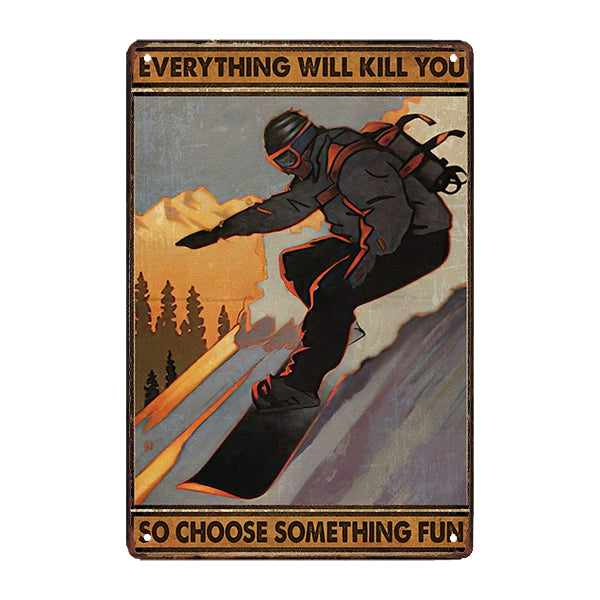 plaque-metal-snowboard plaque métal snowboard