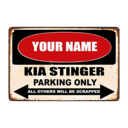 plaque métal stinger