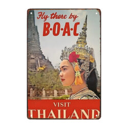 plaque métal thaïlande