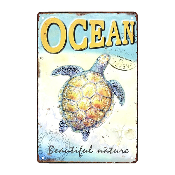 plaque-metal-tortue plaque métal tortue