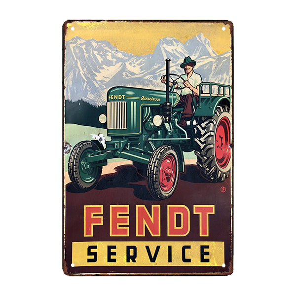 plaque-metal-tracteur-fendt plaque métal tracteur fendt